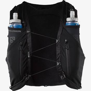 Salomon ADV SKIN 12 Miesten Juoksureppu Mustat | FI-O2174