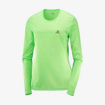 Salomon AGILE Naisten T Paidat Vihreä | FI-S1989