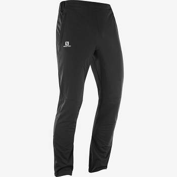 Salomon AGILE WARM Miesten Hiihtohousut Mustat | FI-O2379