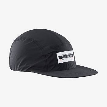 Salomon BONATTI WATERPROOF FIVE PANEL Miesten Hatut Mustat | FI-W2820
