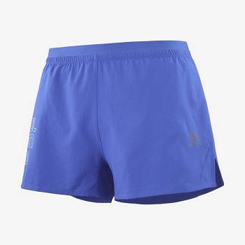 Salomon CROSS 3'' Miesten Shortsit Sininen | FI-O1357