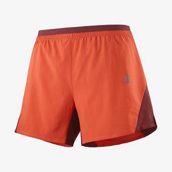 Salomon CROSS 5'' Miesten Shortsit Oranssi | FI-L2614