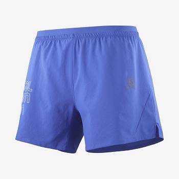 Salomon CROSS 5'' Miesten Shortsit Sininen | FI-L1634