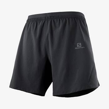 Salomon CROSS 7'' NO LINER Miesten Shortsit Mustat | FI-O2125