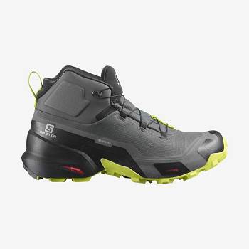 Salomon CROSS HIKE MID GORE-TEX Miesten Vaelluskengät Harmaat | FI-S2570