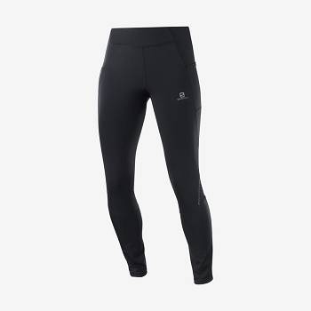 Salomon CROSS RUN 28'' Naisten Juoksuhousut Mustat | FI-W4030