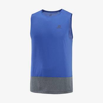 Salomon CROSS RUN Miesten T Paidat Sininen | FI-W2610