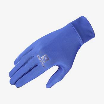 Salomon CROSS WARM Miesten Käsineet Sininen | FI-W1800