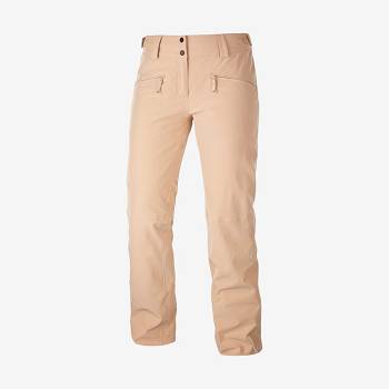 Salomon EDGE Naisten Hiihtohousut Pinkki | FI-O1077