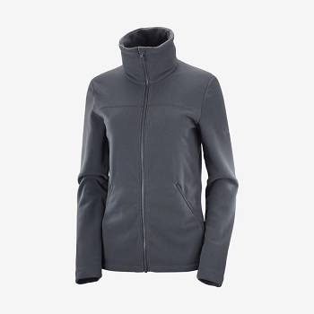 Salomon ESSENTIAL COSY FLEECE Naisten Huppari Mustat | FI-S2031