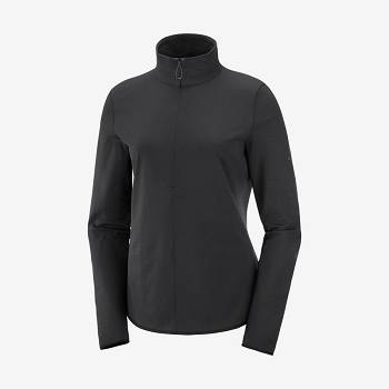 Salomon ESSENTIAL LIGHTWARM Naisten Huppari Mustat | FI-N1582