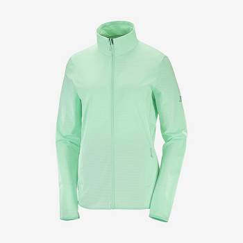Salomon ESSENTIAL LIGHTWARM Naisten Huppari Vihreä | FI-O1133