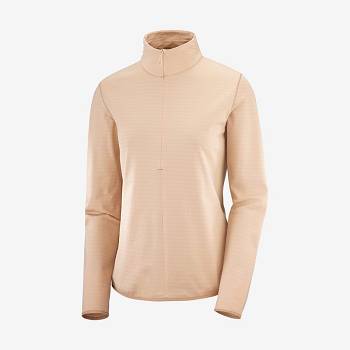 Salomon ESSENTIAL LIGHTWARM Naisten Huppari Pinkki | FI-O2538