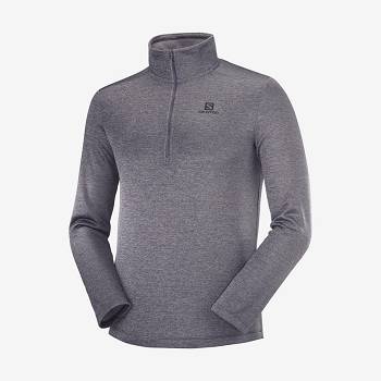 Salomon ESSENTIAL LIGHTWARM SEAMLESS Miesten Huppari Harmaat | FI-N1897
