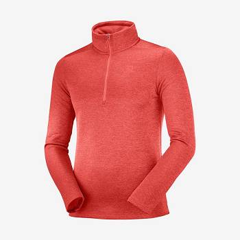 Salomon ESSENTIAL LIGHTWARM SEAMLESS Miesten Huppari Oranssi | FI-O1558