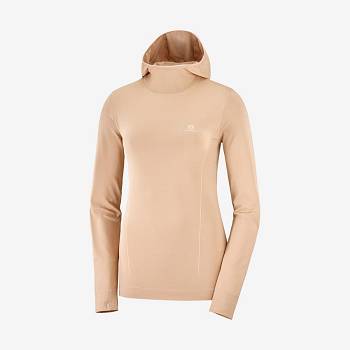 Salomon ESSENTIAL SEAMLESS Naisten Huppari Pinkki | FI-A2564