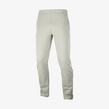 Salomon ESSENTIAL WARM FLEECE Miesten Housut Beige | FI-O2475