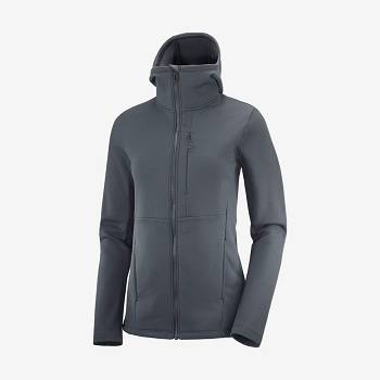 Salomon ESSENTIAL XWARM Naisten Huppari Mustat | FI-L2096