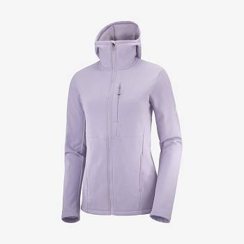Salomon ESSENTIAL XWARM Naisten Huppari Violetit | FI-N1869