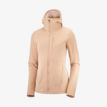 Salomon ESSENTIAL XWARM Naisten Huppari Pinkki | FI-S2402