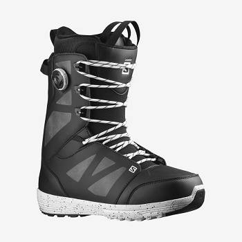 Salomon LAUNCH LACE BOA SJ Miesten Monot Mustat | FI-A2466
