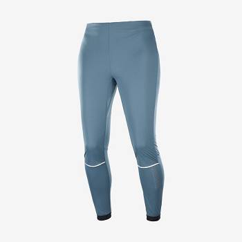 Salomon LIGHT SHELL Naisten Juoksuhousut Sininen | FI-W2980