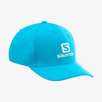 Salomon LOGO Naisten Hatut Sininen | FI-A1507