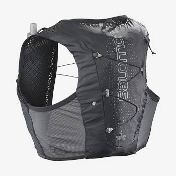 Salomon NOCTURN ACTIVE SKIN 4 Naisten Juoksureppu Mustat | FI-A1745