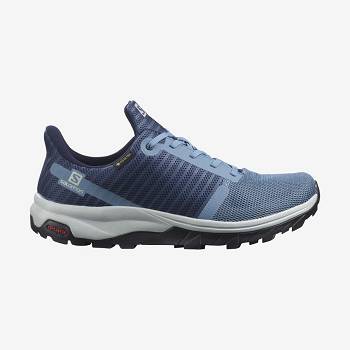 Salomon OUTBOUND PRISM GORE-TEX Naisten Vaelluskengät Sininen | FI-N1960