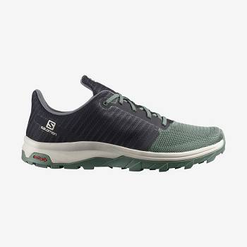 Salomon OUTBOUND PRISM Miesten Vaelluskengät Oliivinvihreä | FI-L1298