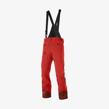 Salomon OUTLAW 3L Miesten Hiihtohousut Punainen | FI-O1747