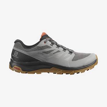 Salomon OUTLINE GORE-TEX Miesten Vaelluskengät Harmaat Mustat | FI-W3410