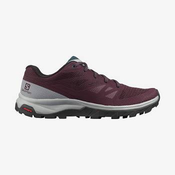 Salomon OUTLINE Naisten Vaelluskengät Punainen | FI-S1597