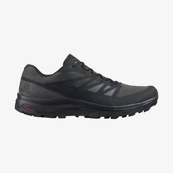 Salomon OUTLINE WIDE GORE-TEX Miesten Vaelluskengät Mustat | FI-O1343