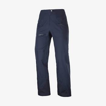 Salomon OUTPEAK GORE-TEX 3L Naisten Hiihtohousut Sininen | FI-wL1277