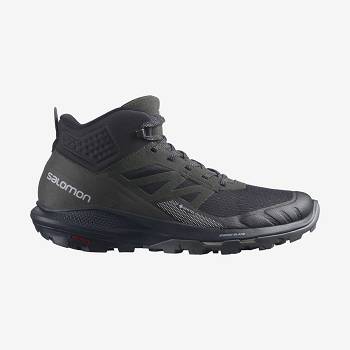 Salomon OUTPULSE MID GORE-TEX Miesten Retkeilykengät Mustat | FI-O1187