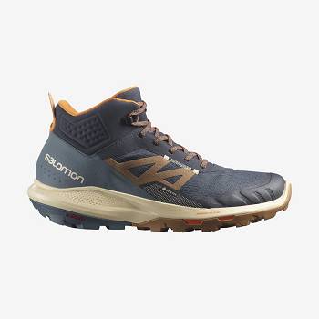 Salomon OUTPULSE MID GORE-TEX Miesten Retkeilykengät Harmaat | FI-W3630