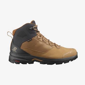 Salomon OUTWARD GORE-TEX Miesten Retkeilykengät Mustat Ruskea | FI-O2013