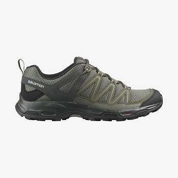 Salomon PATHFINDER Miesten Vaelluskengät Oliivinvihreä | FI-O1880