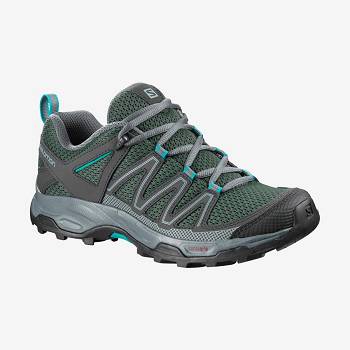 Salomon PATHFINDER Naisten Vaelluskengät Harmaat Ruskea | FI-O2575