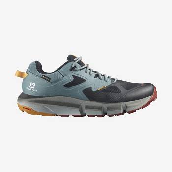 Salomon PREDICT HIKE GORE-TEX Miesten Vaelluskengät Mustat Oranssi | FI-L1256