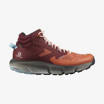 Salomon PREDICT HIKE MID GORE-TEX Naisten Vedenpitävät Kengät Oranssi | FI-O1803