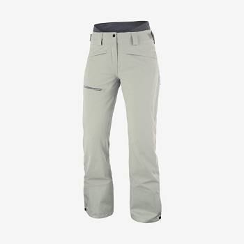 Salomon PROOF LIGHT Naisten Hiihtohousut Beige | FI-M1881