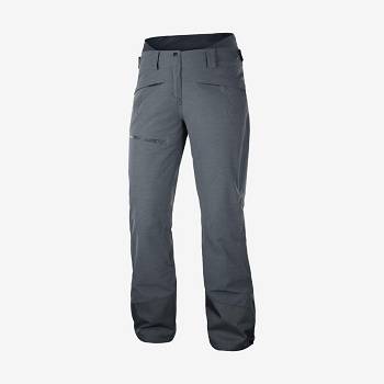 Salomon PROOF LIGHT Naisten Hiihtohousut Harmaat | FI-W3720
