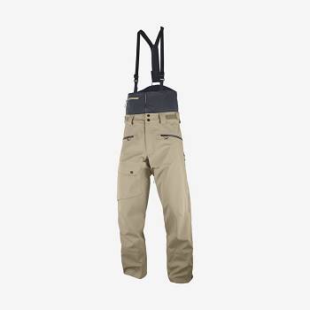 Salomon QST 3L Miesten Hiihtohousut Ruskea | FI-N2625