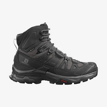 Salomon QUEST 4 GORE-TEX Miesten Retkeilykengät Harmaat Mustat | FI-O2286