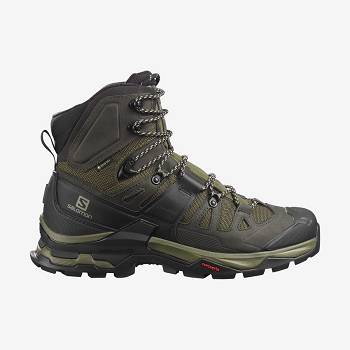 Salomon QUEST 4 GORE-TEX Miesten Retkeilykengät Oliivinvihreä | FI-S1100