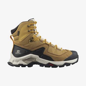 Salomon QUEST ELEMENT GORE-TEX Miesten Retkeilykengät Keltainen | FI-M1923