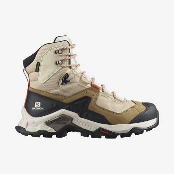 Salomon QUEST ELEMENT GORE-TEX Naisten Vedenpitävät Kengät Ruskea | FI-O1063