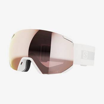 Salomon RADIUM SIGMA Naisten Suojalasit Valkoinen | FI-S2437